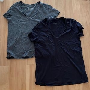 Set of 2 Everlane shirts, M